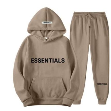 Essential Fear Of God Oversized Tracksuit brown