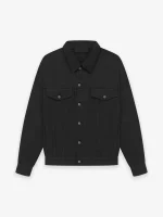 Essentials Denim Jet Jacket Black