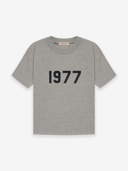 Essentials 1977 Gray T-Shirt – Dark
