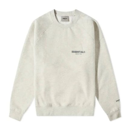 Fear of God ESSENTIALS Core Crew – Gray Sweatshirts