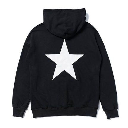 Essentials Fear Of God Star – Black Hoodie