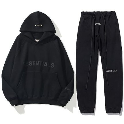 Essential Fear of God Oversized -Black Tracksuit