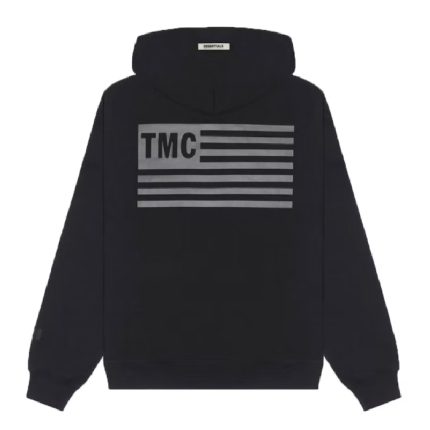 Essentials Fear of God x TMC Crenshaw – Black Hoodie