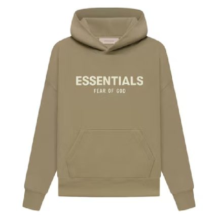 Essentials Fear of God Pullover Brown Hoodie