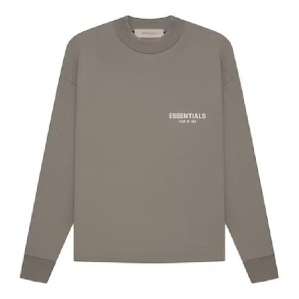 Essentials Fear of God LS Taupe Sweatshirt – Desert