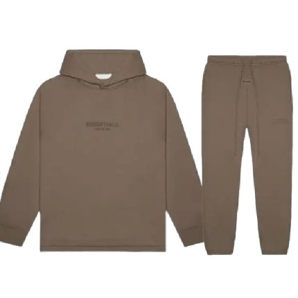 Essentials Wood Tracksuit Brown (Hoodies & Sweats)