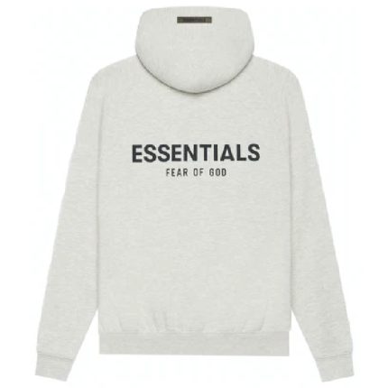Essentials Fleeces Hoodie Light Gray – Best Gift Winter
